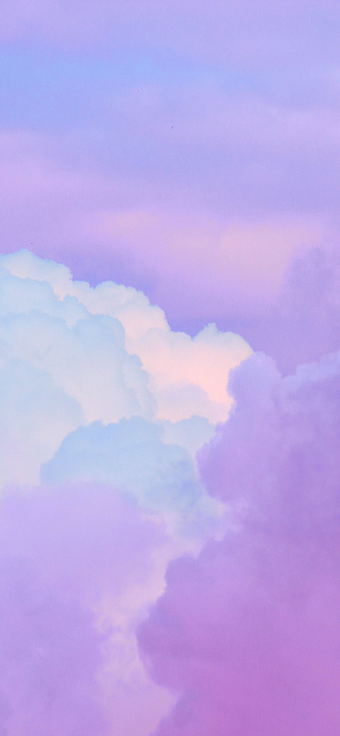 Cloud Sky Purple Art