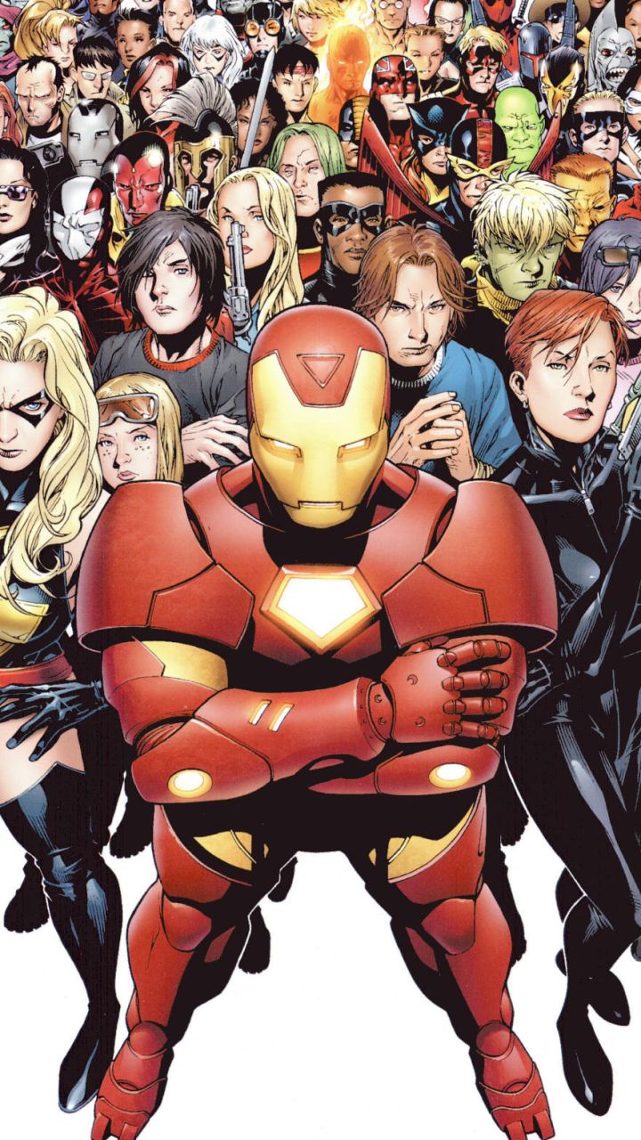 Marvel Comics Phone Wallpaper