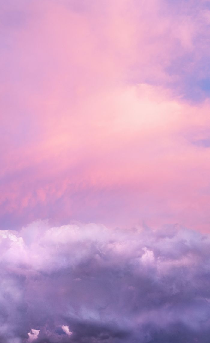 Sunset and Clouds. Blush Pink. Unicorn. Sky Window Curtains