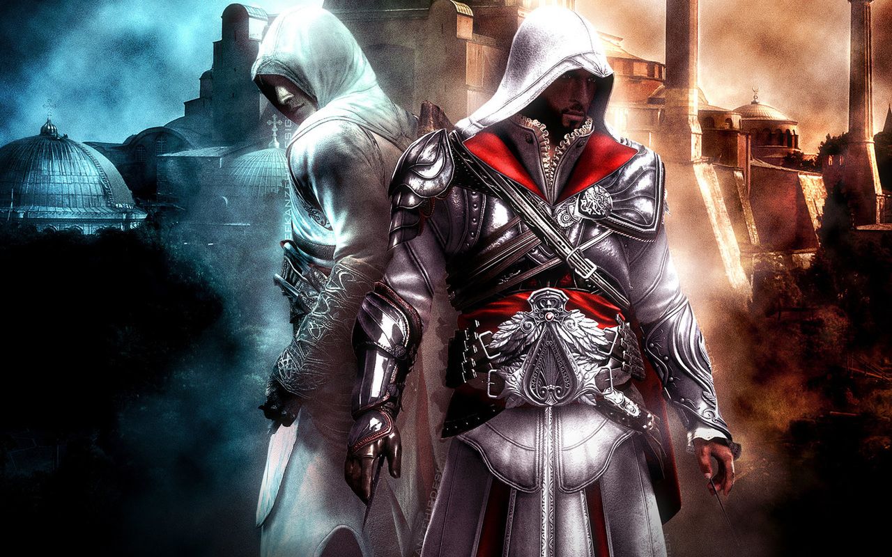 Ezio, Assassin S Creed, And Altair Image Wallpaper