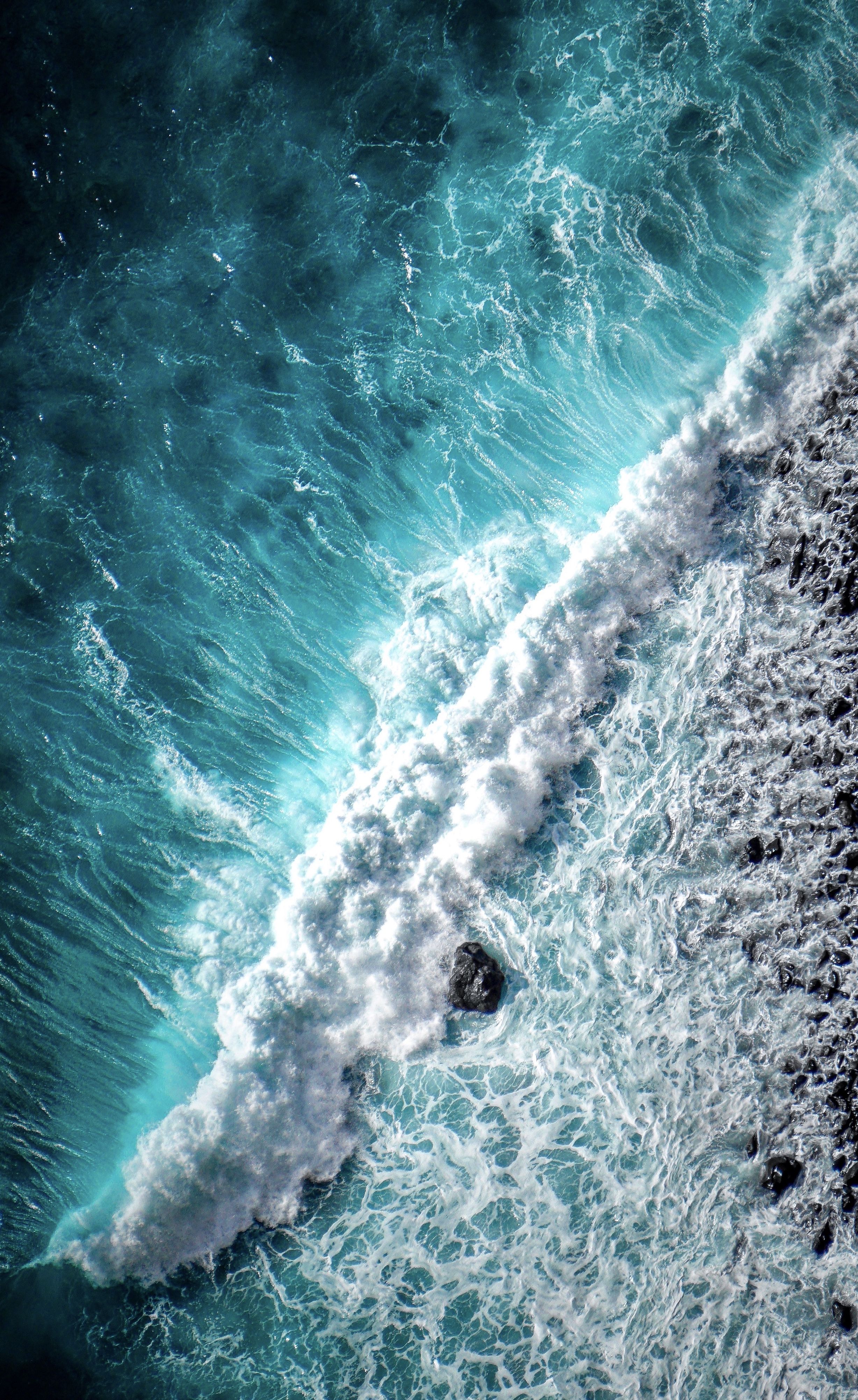 Ocean Waters Aerial View 4k Wallpapers - Wallpaper Cave