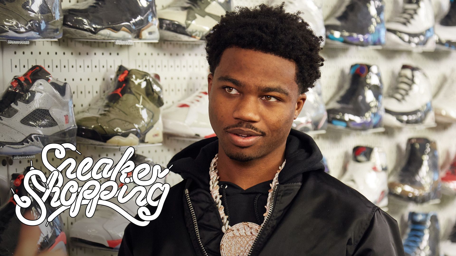 Roddy Ricch Goes Sneaker Shopping With Complex Complex