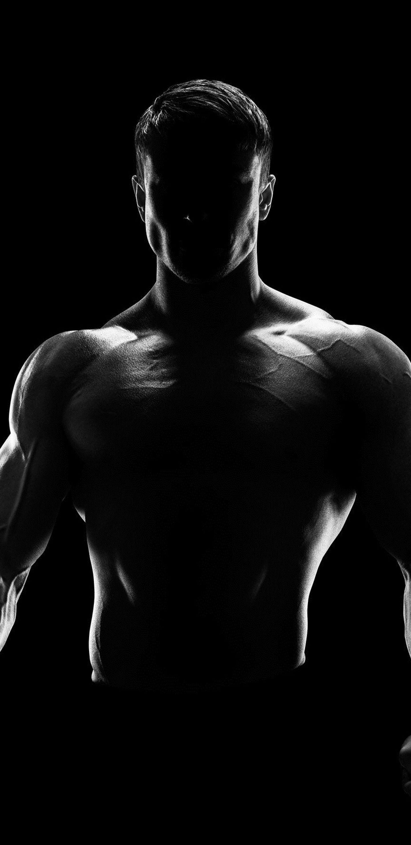 Bodybuilder Silhouette Samsung Galaxy Note 9, 8, S9, S8