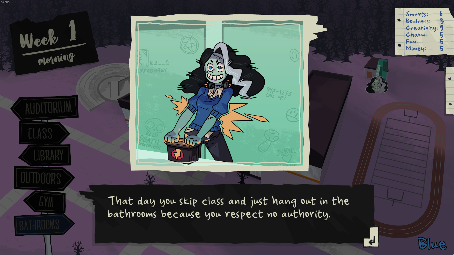 Picture of Monster Prom is a competitive dating sim