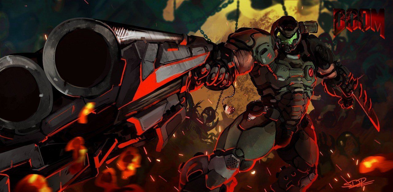 Doom slayer 1080P 2K 4K 5K HD wallpapers free download  Wallpaper Flare