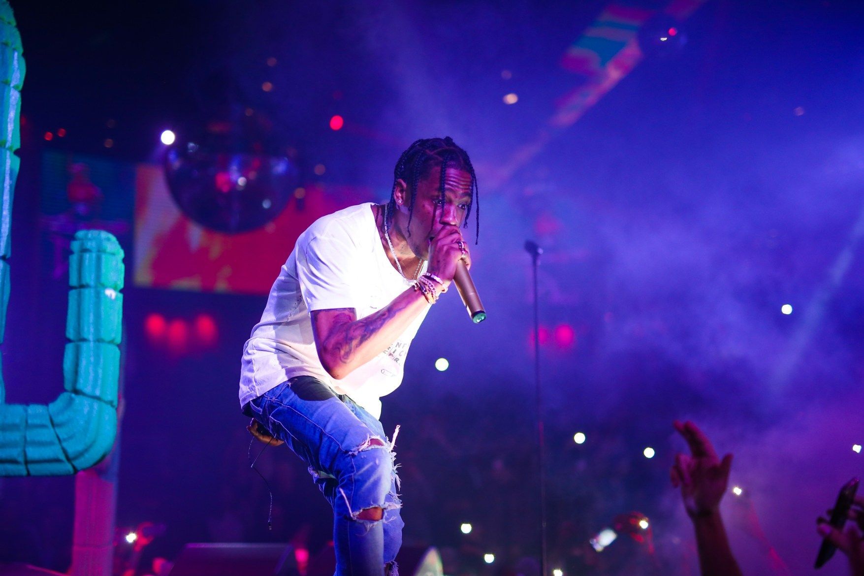 Travis Scott LA Flame Wallpaper Free Travis Scott LA Flame