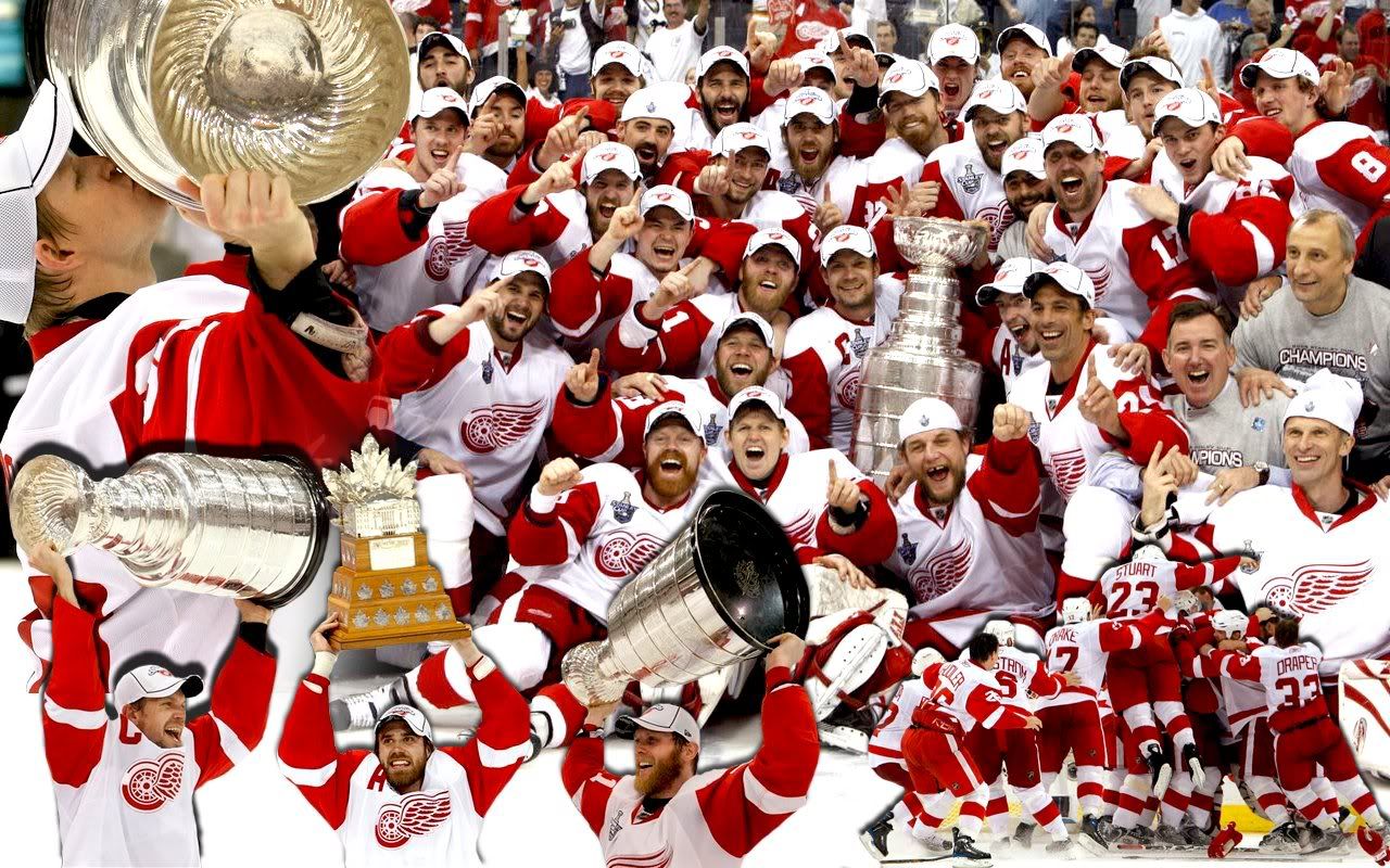 Red Wings Stanley Cup Wallpaper Desktop