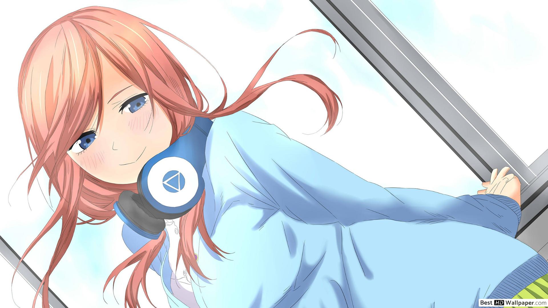 Anime The Quintessential Quintuplets 5-Toubun no Hanayome Miku Nakano #8K  #wallpaper #hdwallpaper #desktop