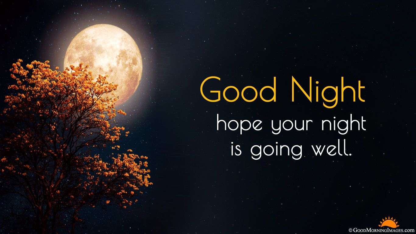 Good Night Full HD Wallpaper. Beautiful GN Image in Large Size