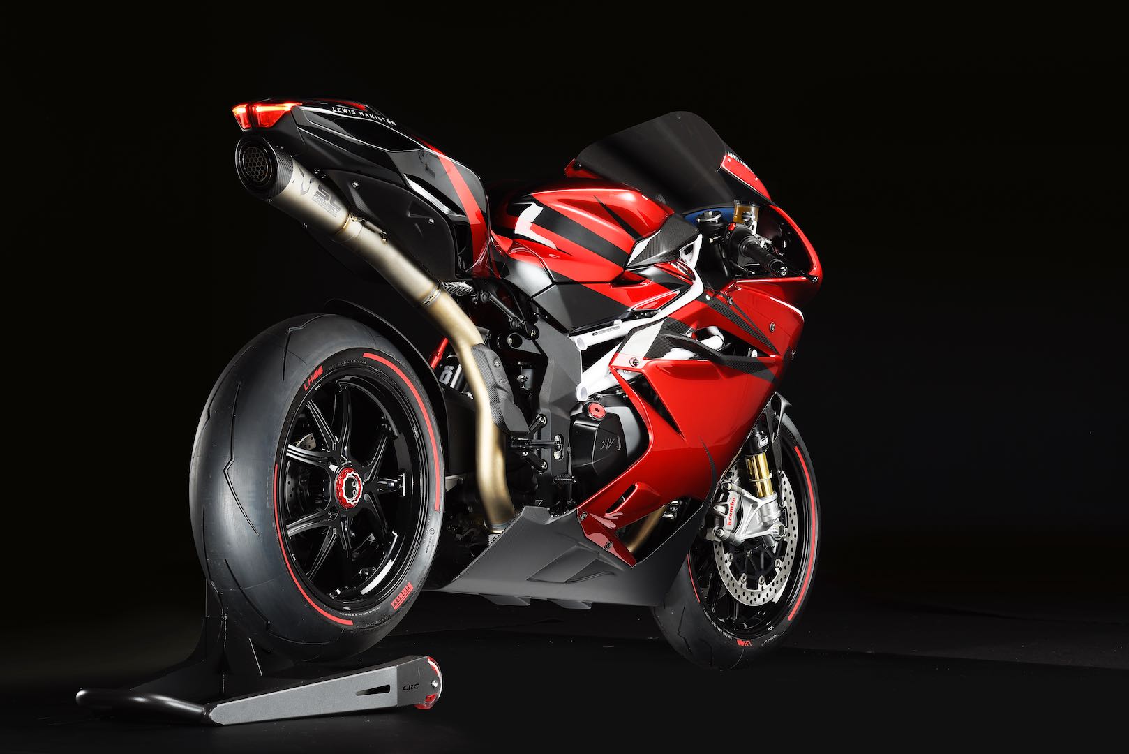 MV Agusta F4 LH44 Unveiled: Lewis Hamilton F1 Champion Tribute