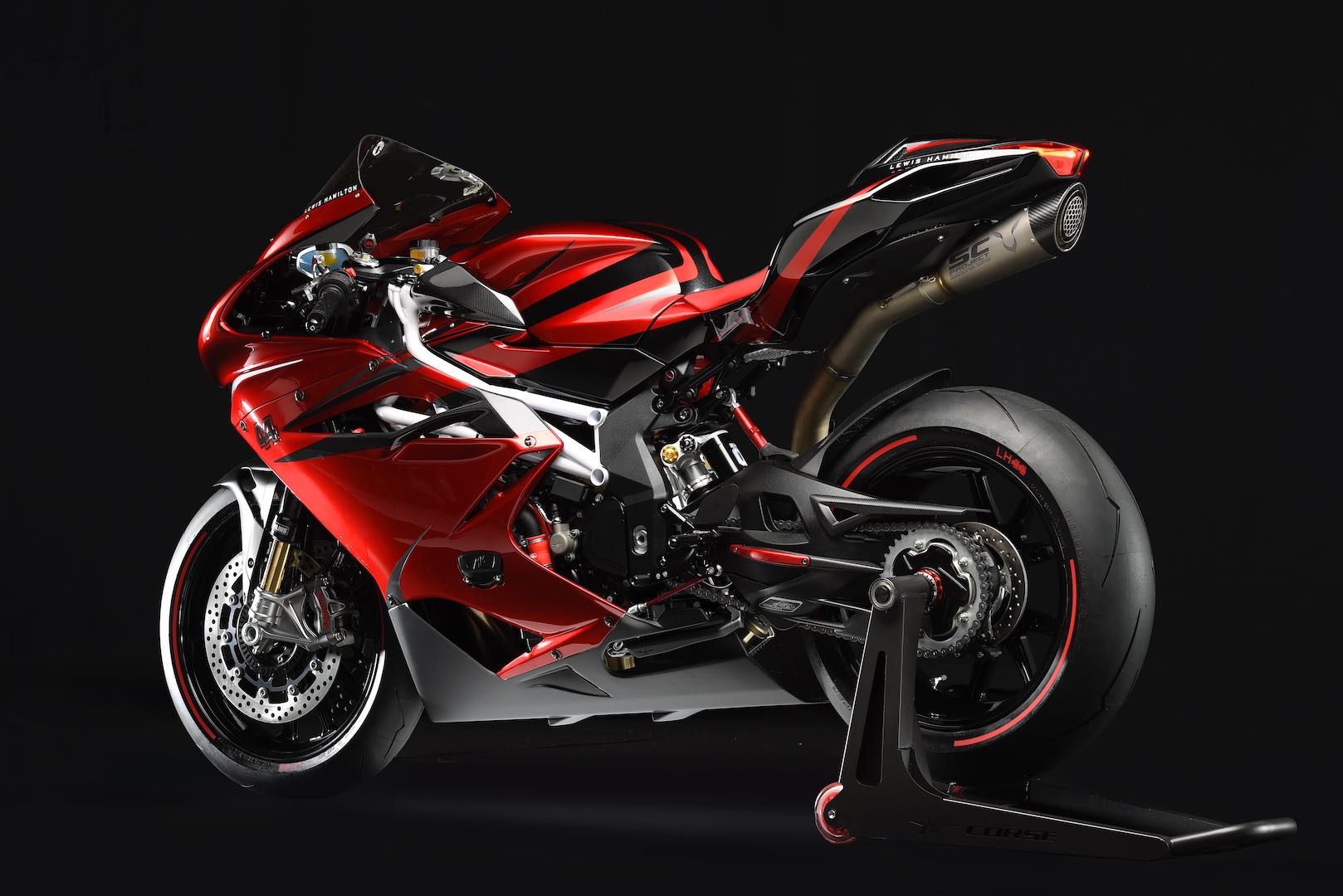 MV Agusta F4 LH44 Unveiled: Lewis Hamilton F1 Champion Tribute