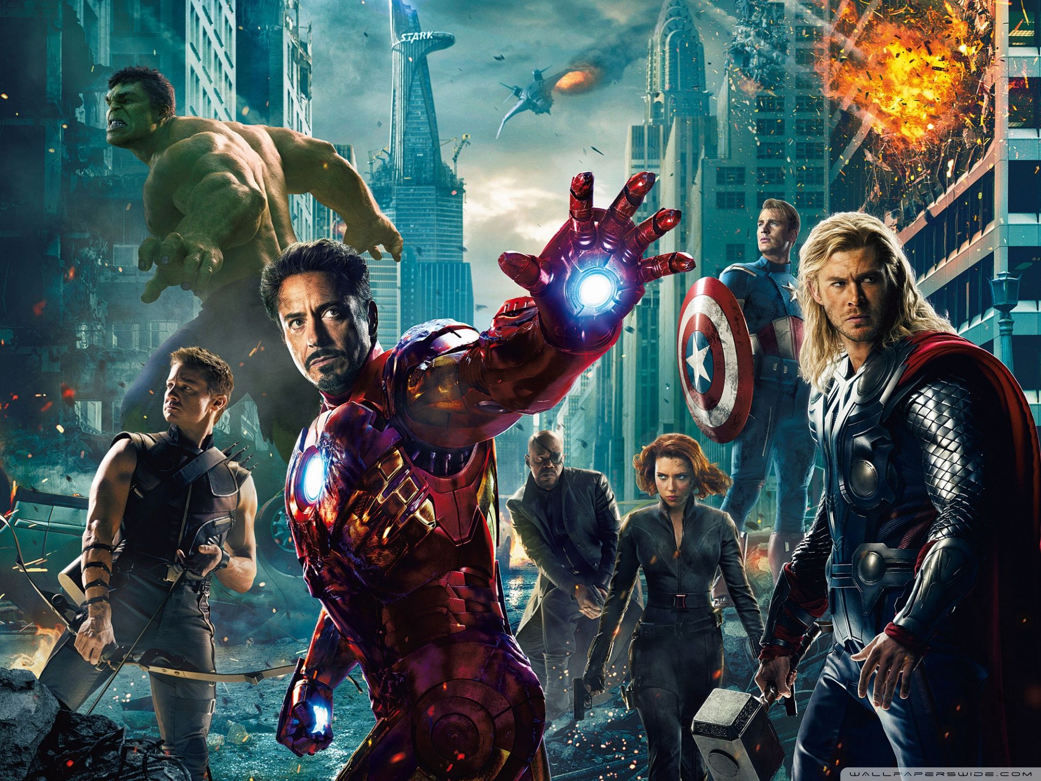 The Avengers Ultra HD Desktop Background Wallpaper for 4K UHD TV