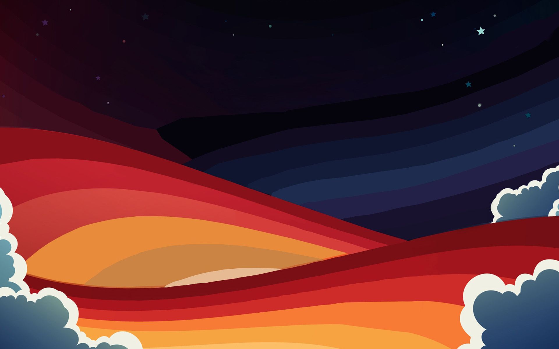 Free download illustration rainbow vintage wallpaper background