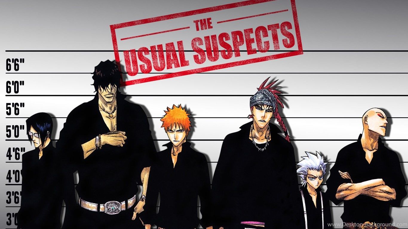 Group Of Anime Bad Boys Wallpaper & Background