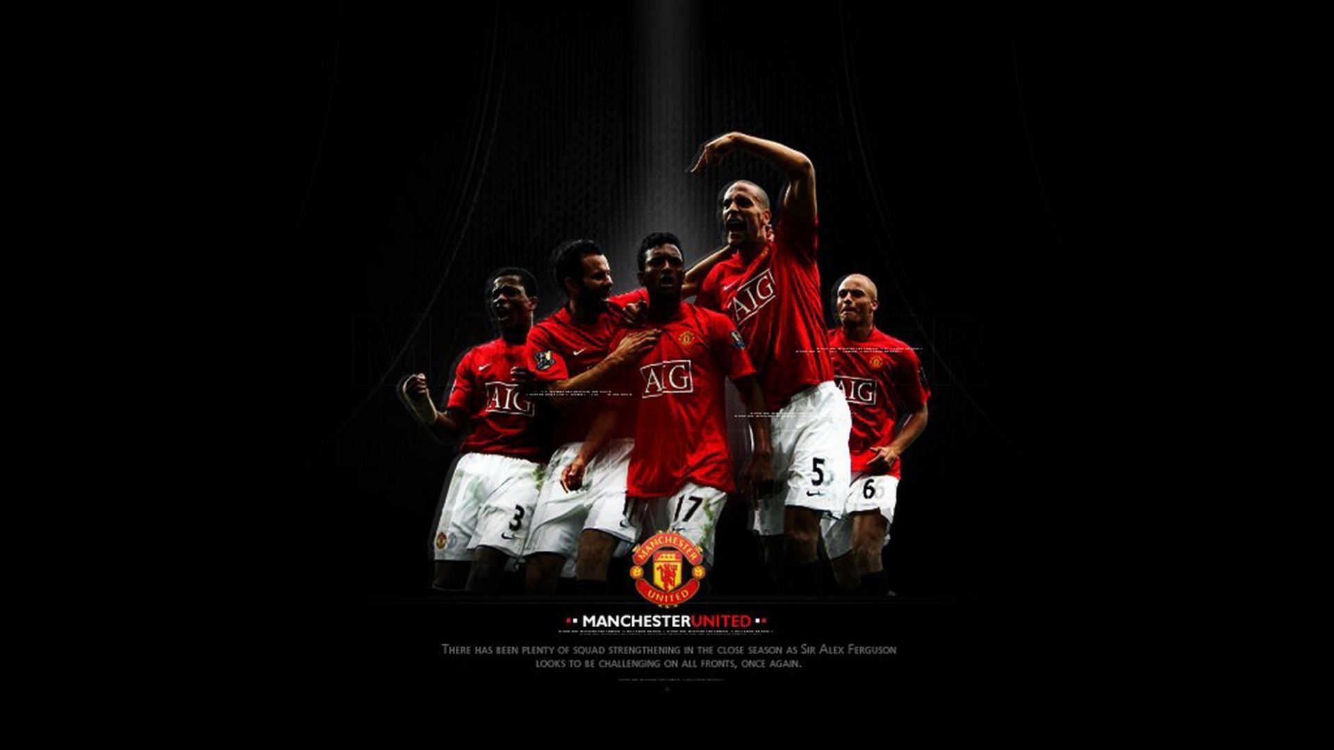 Free download Manchester United Desk HD Wallpaper