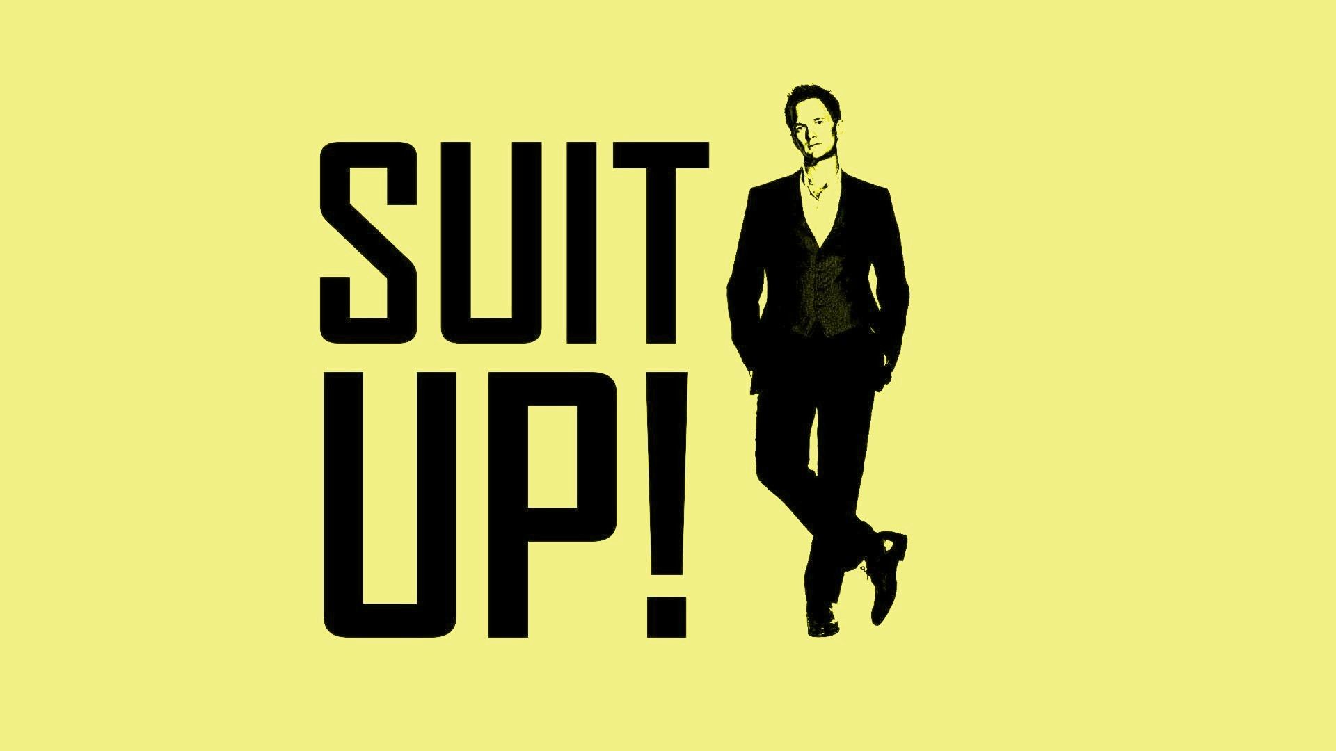Suit Up Quotes of How I Met Your Mother TV Show Wallpaper 00872