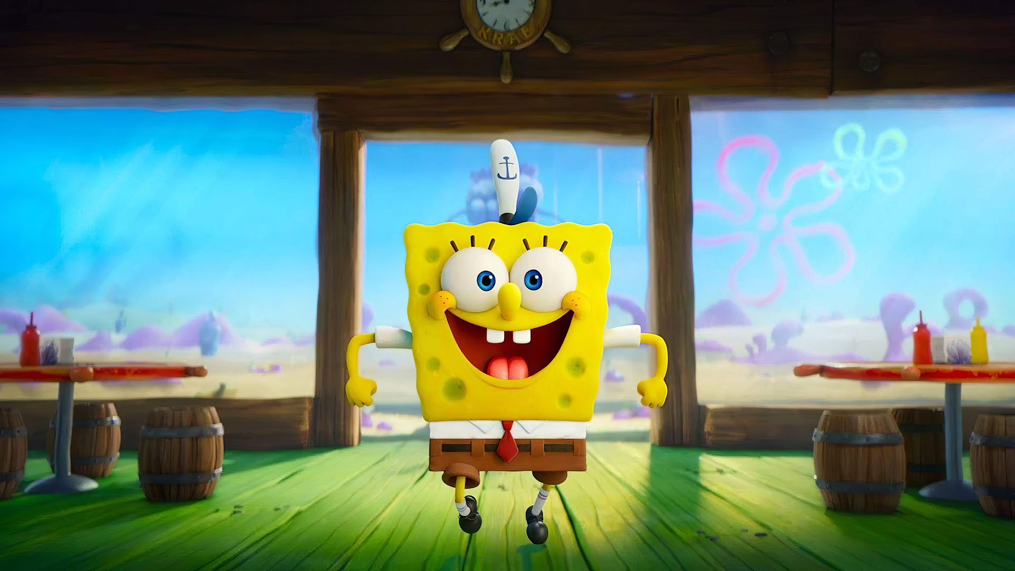 The SpongeBob Movie: Sponge on the Run 4k Ultra HD Wallpaper