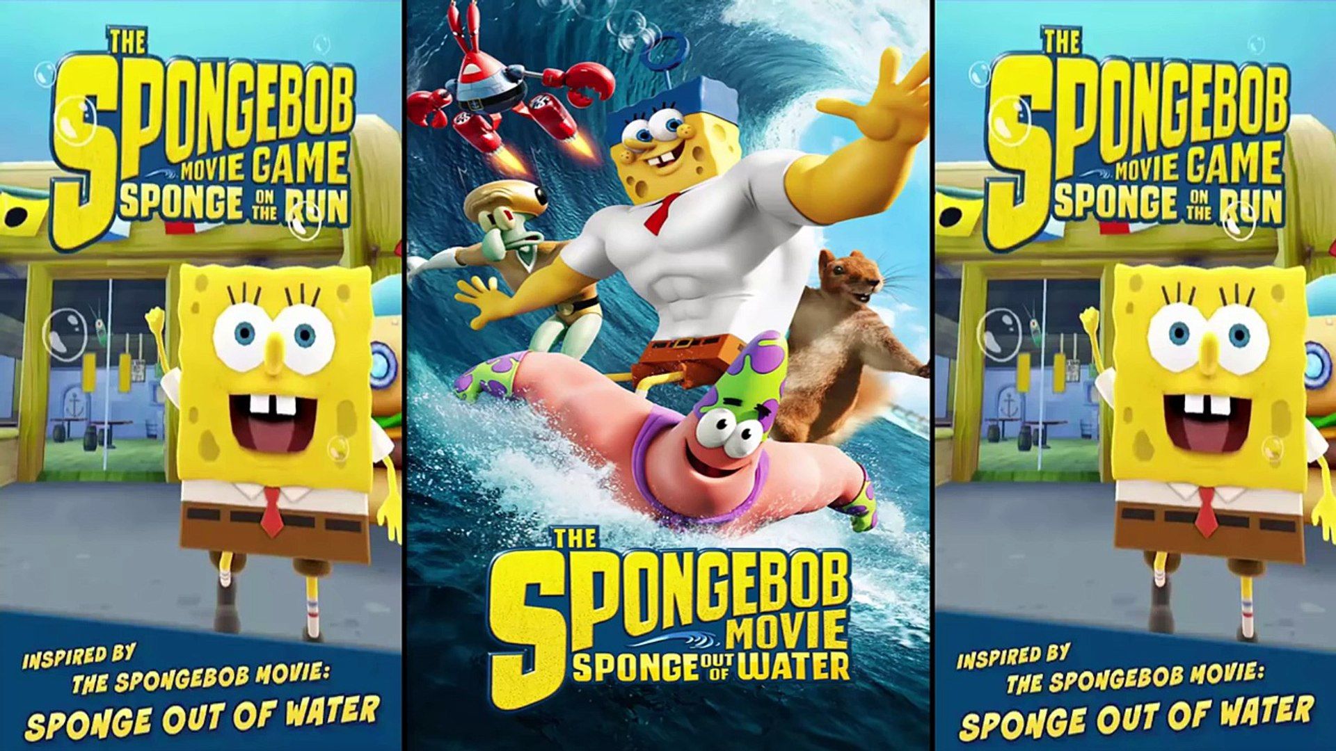 Spongebob Sponge on The Run Movie Game Nickelodeon Games