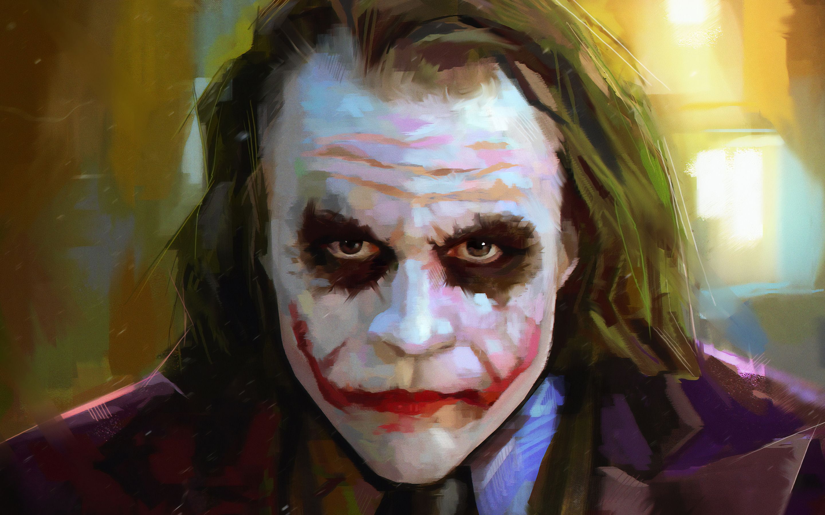Heath Ledger As Joker 4k Macbook Pro Retina HD 4k