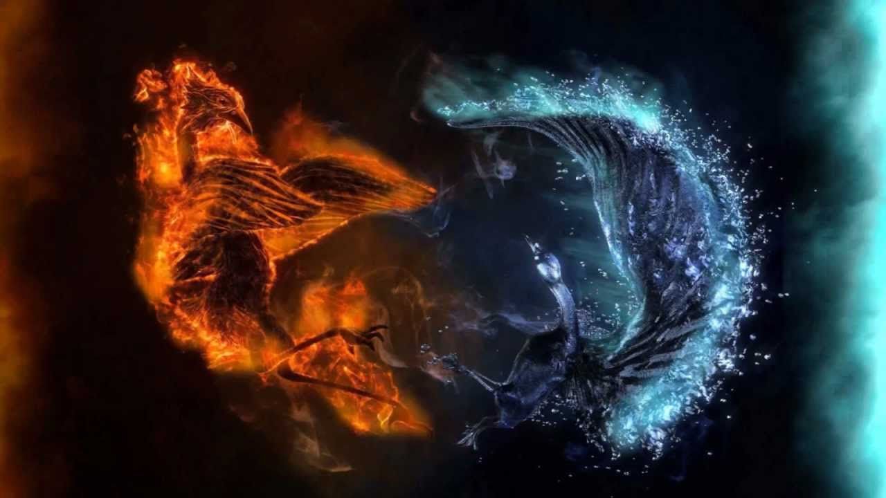 Cold Fire Animated Wallpaper