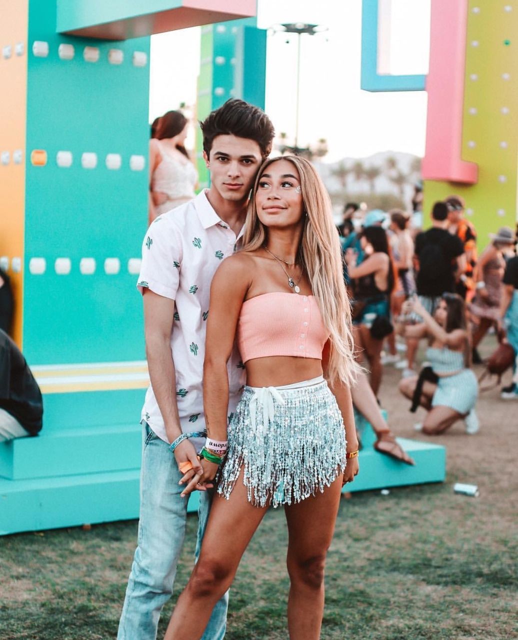 Image about couple in Coachella