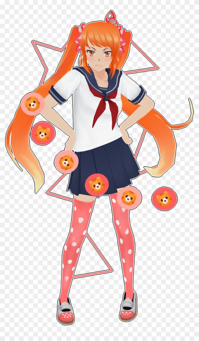 Yandere Simulator Mmd Osana Transparent PNG Clipart Image