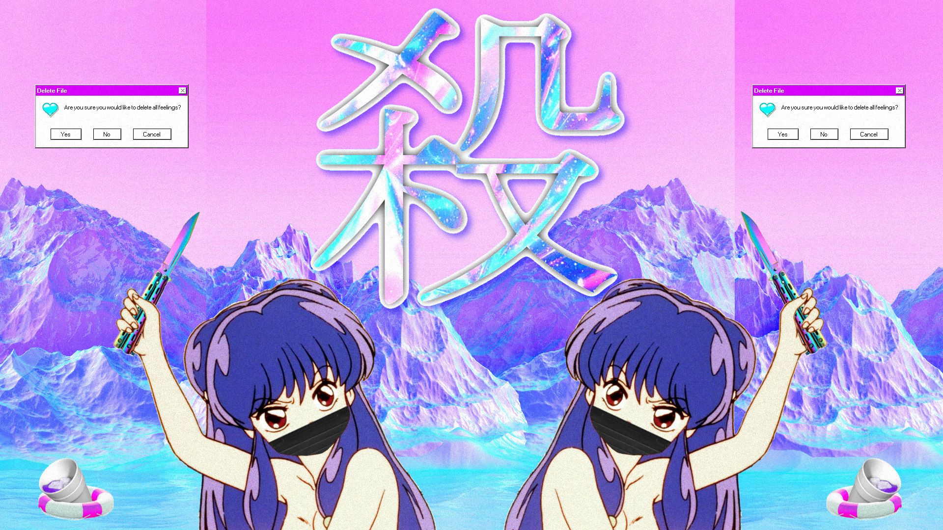 Featured image of post Cute Anime Aesthetic Wallpaper For Laptop - Aesthetics digital wallpaper, vaporwave, kanji, chinese characters.