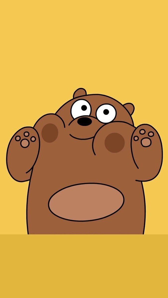 Lock Screen Grizzly We Bare Bears Wallpaper