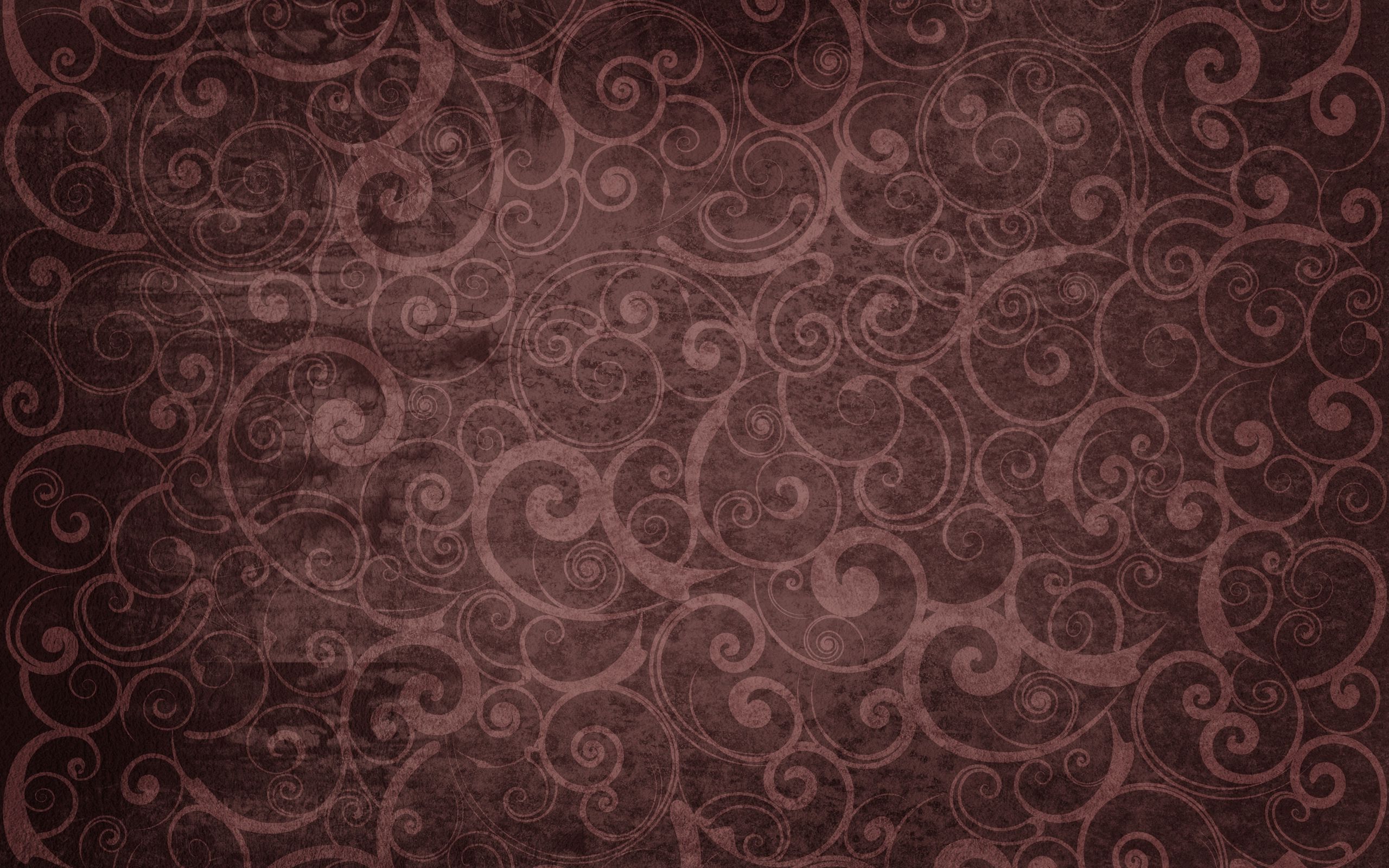Download wallpaper 2560x1600 curls, old, spiral, pattern, dark
