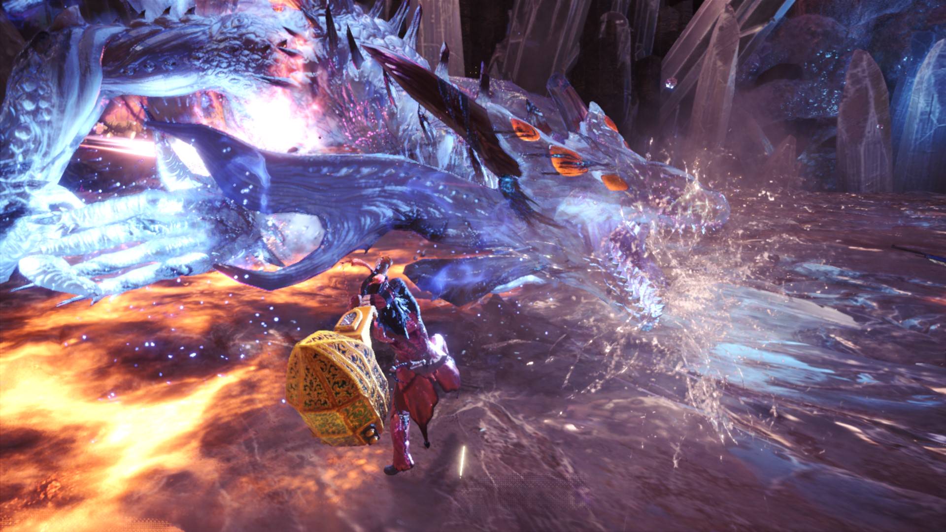 I knocked the literal spit out of Xeno'jiiva