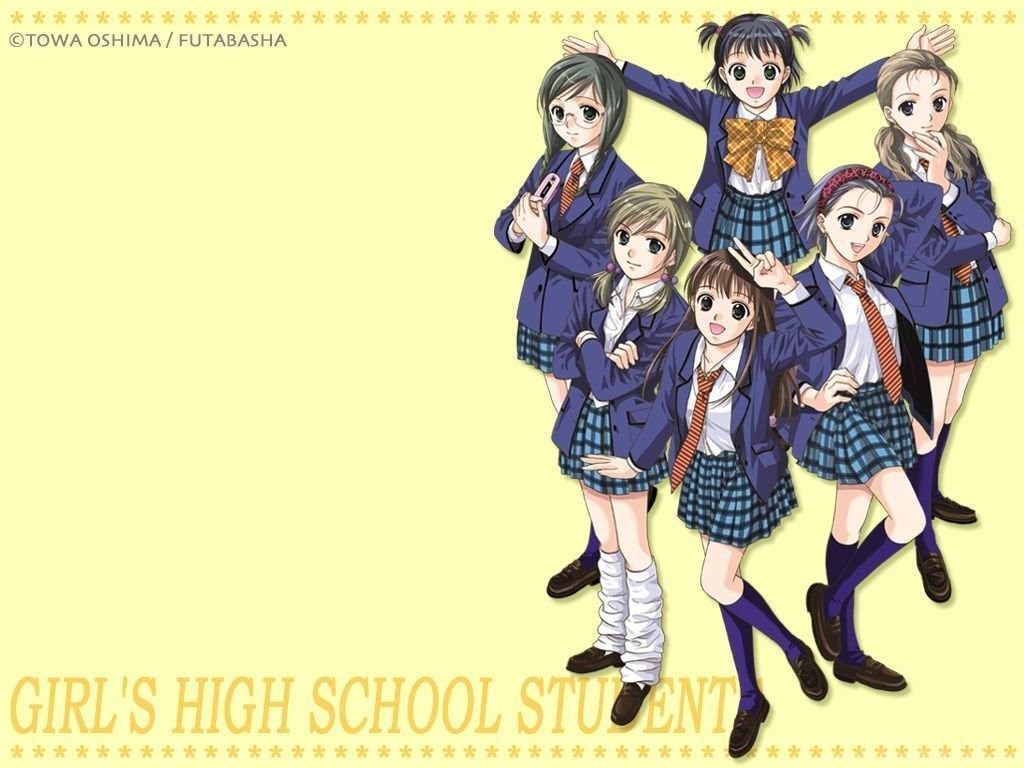 High School Girls, Wallpaper Zerochan Anime Image Board Desktop