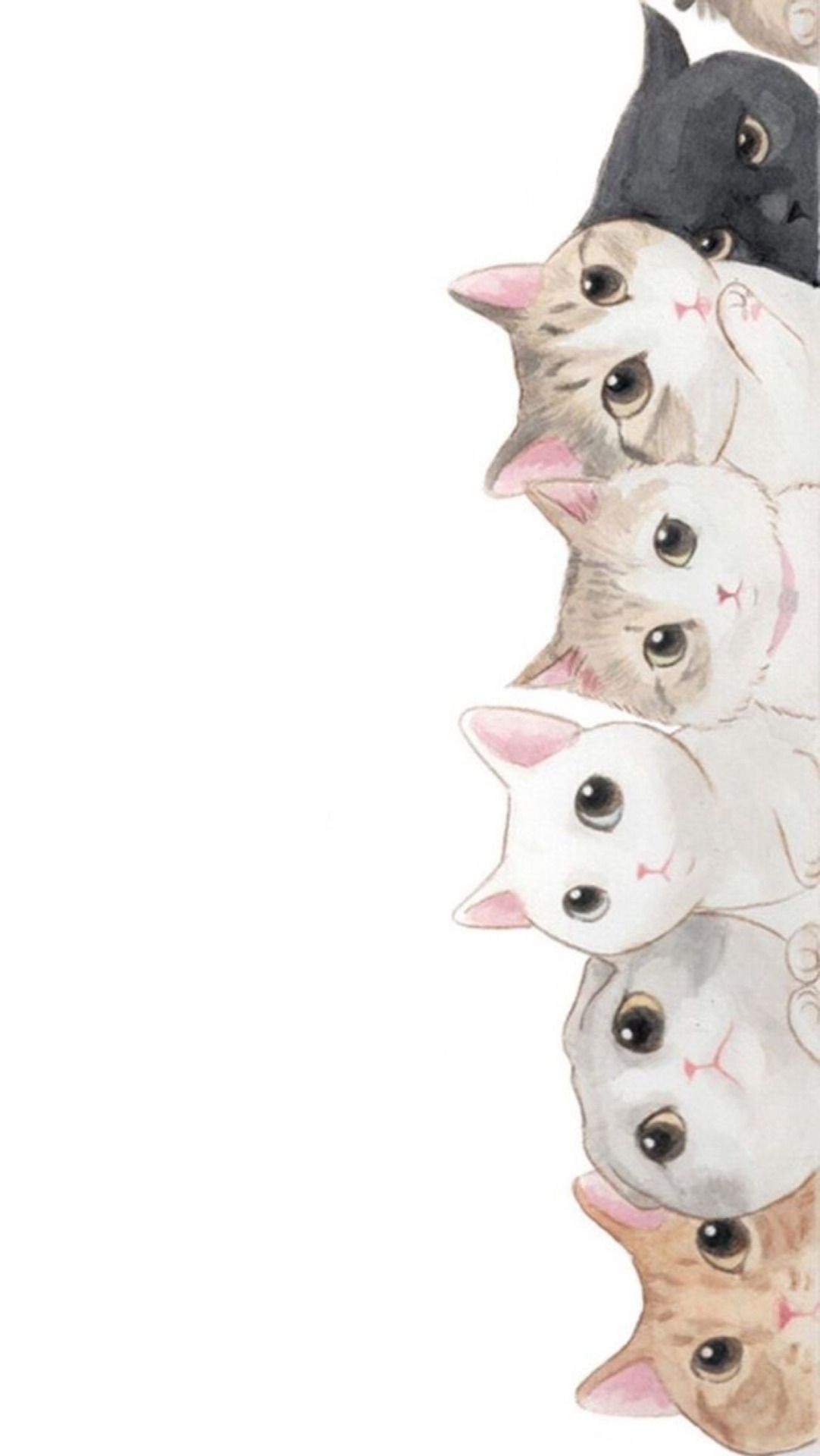 Cute Pastel Cats Wallpapers - Wallpaper Cave