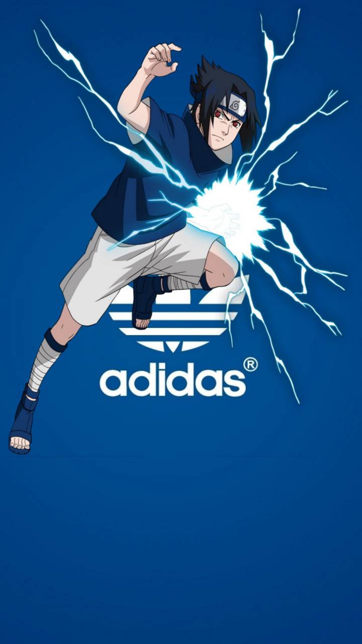 Sasuke Adidas 4k wp wallpaper