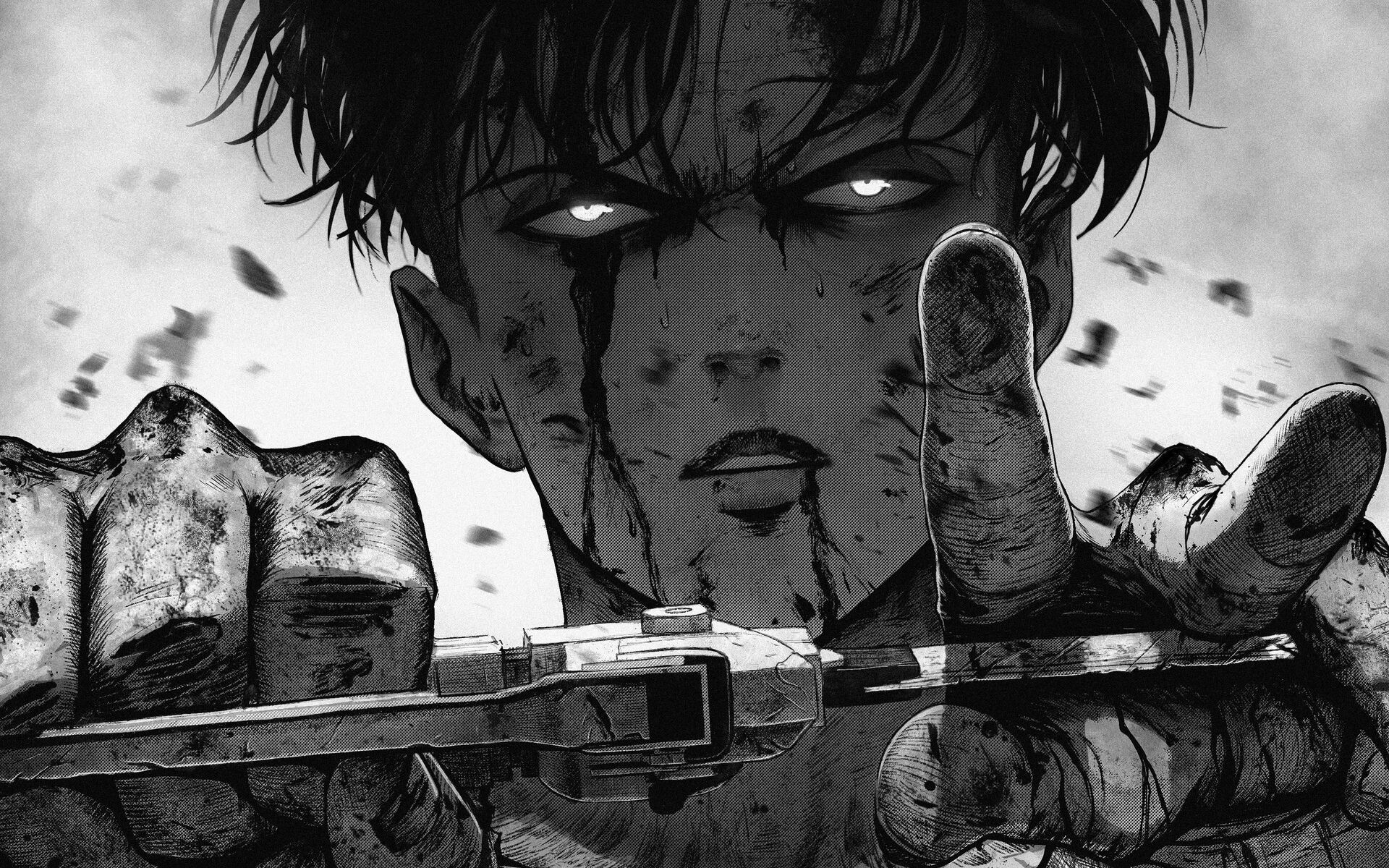 Wallpaper Levi Ackerman Aesthetic