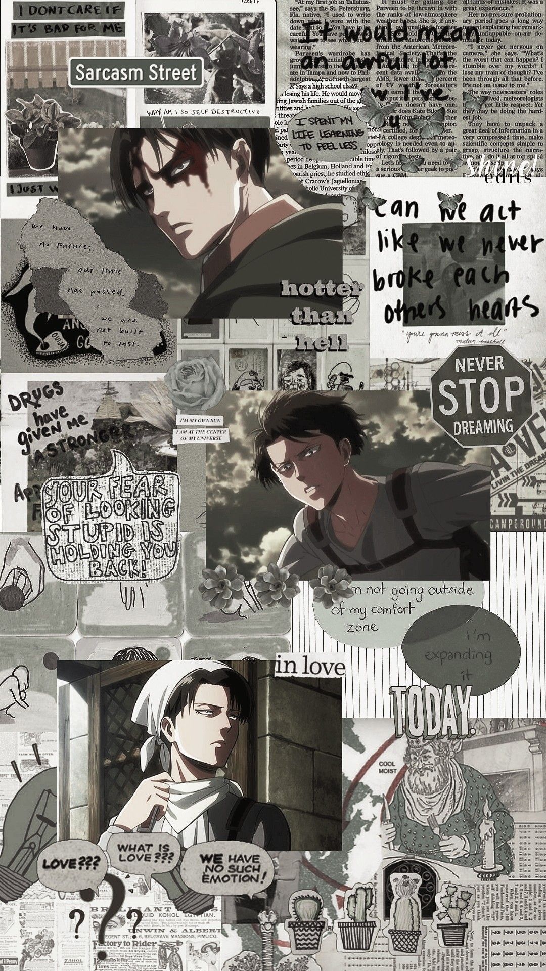 Shingeki no Kyojin.. Levi Ackerman. Anime wallpaper iphone, Cute anime wallpaper, Titans anime