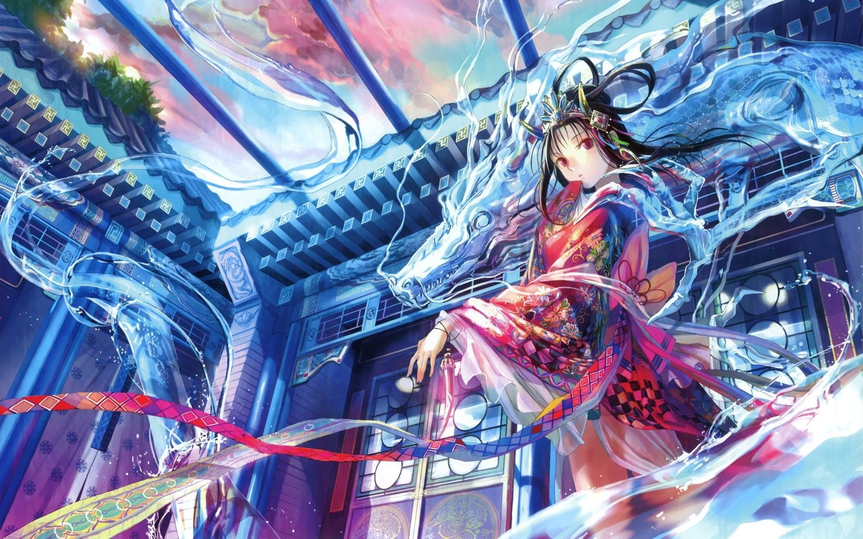 Mai Shiranui Anime Hot Anime HD Art Girls With Dragons