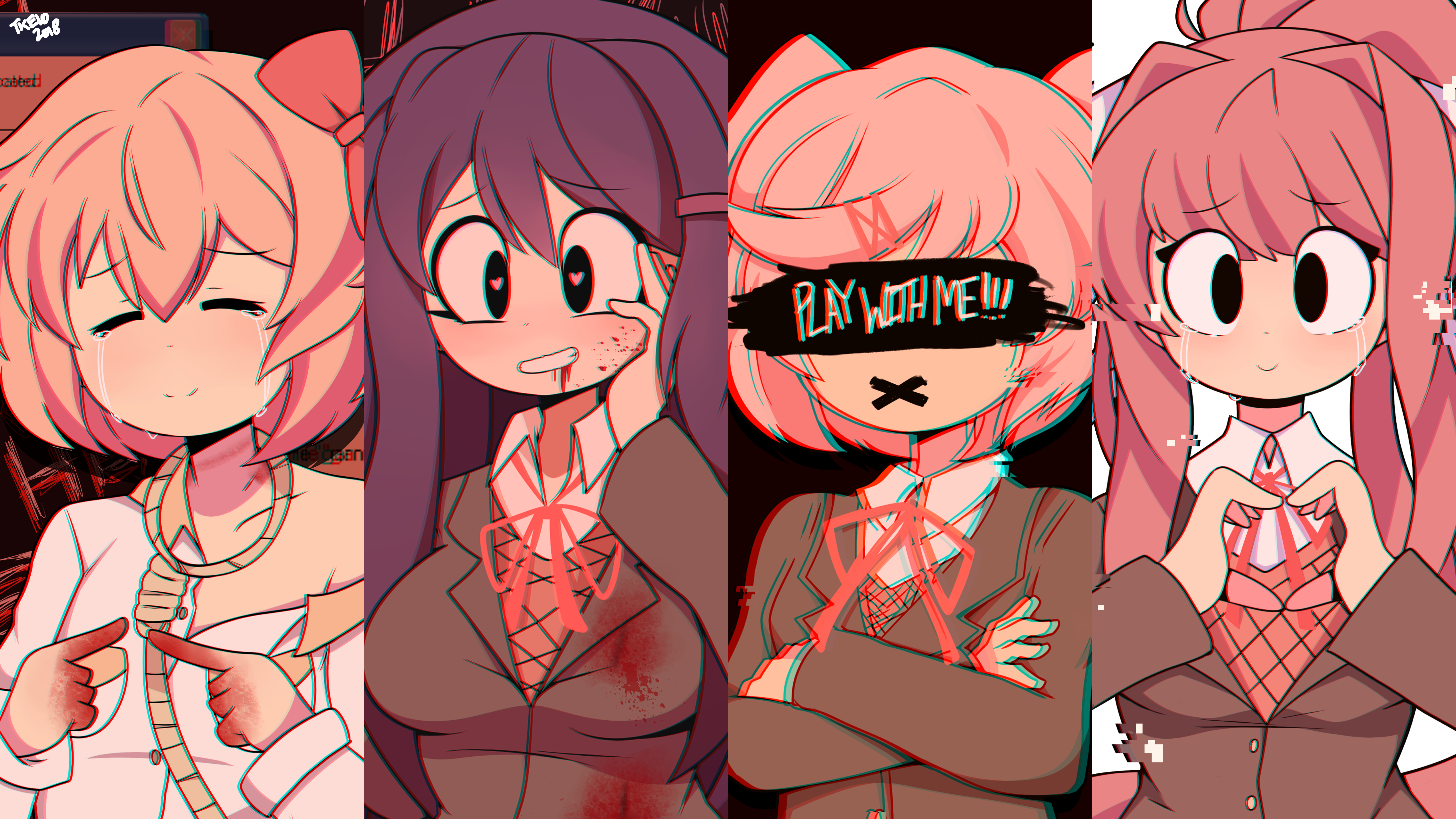 Doki Doki Literature Club фон