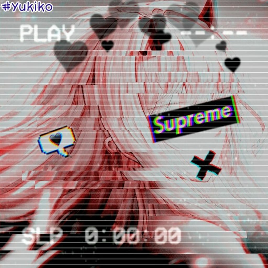 Glitch Anime Girl And Boy Wallpapers - Wallpaper Cave