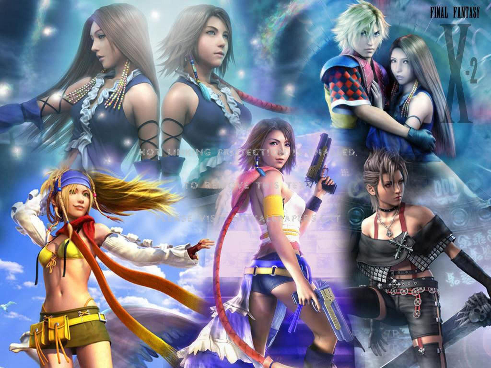 Final Fantasy X 2 Series Yuna Games Video