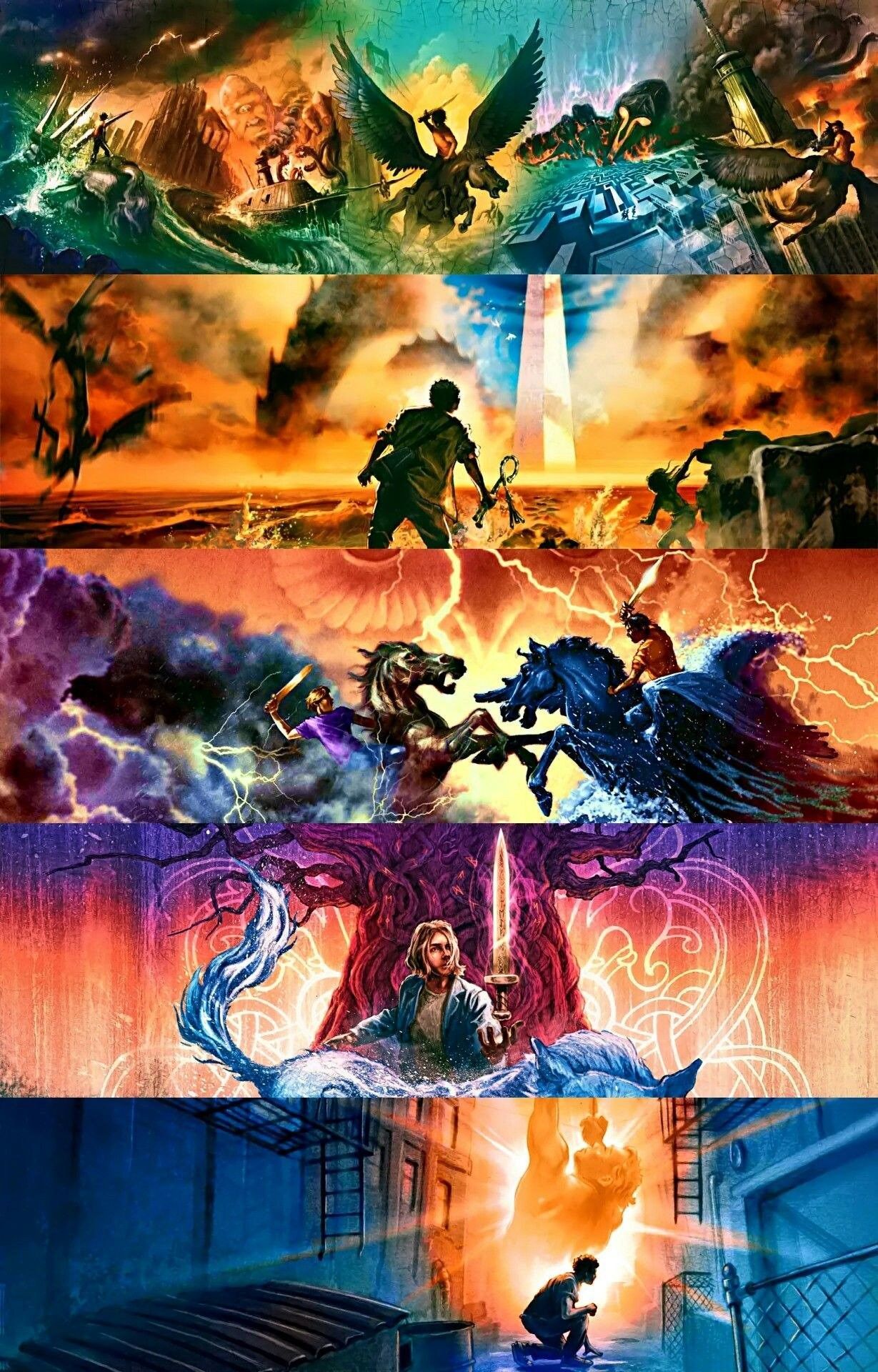 Percy Jackson and The Olympians/ Kane Chronicles / Heroes