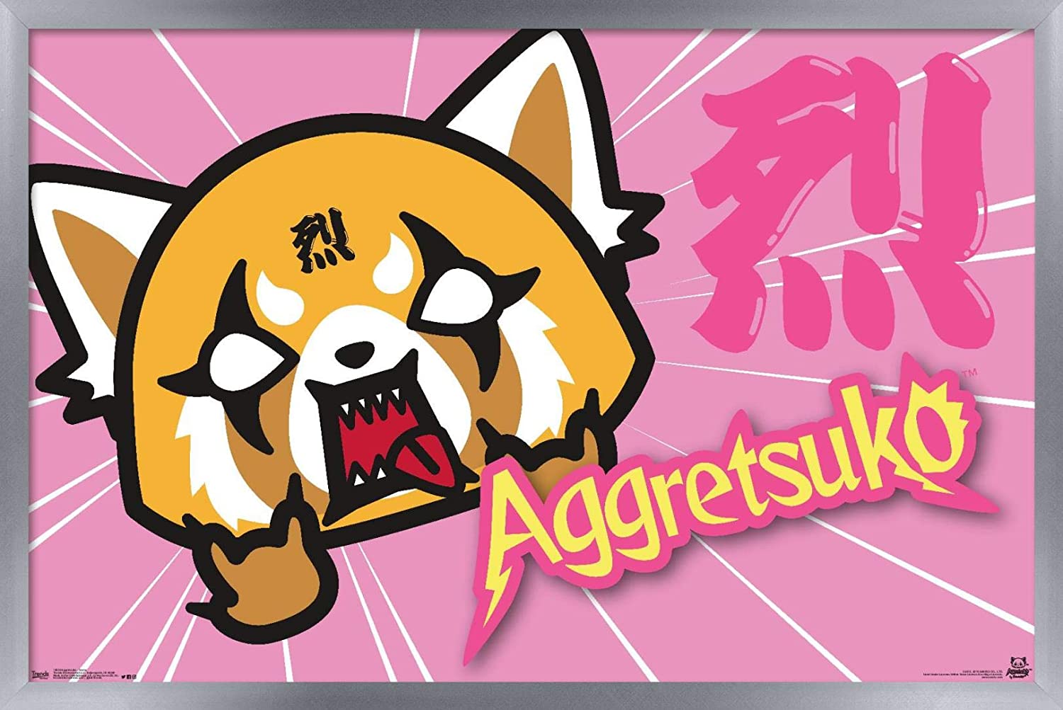 Trends International Aggretsuko Horns Wall Poster