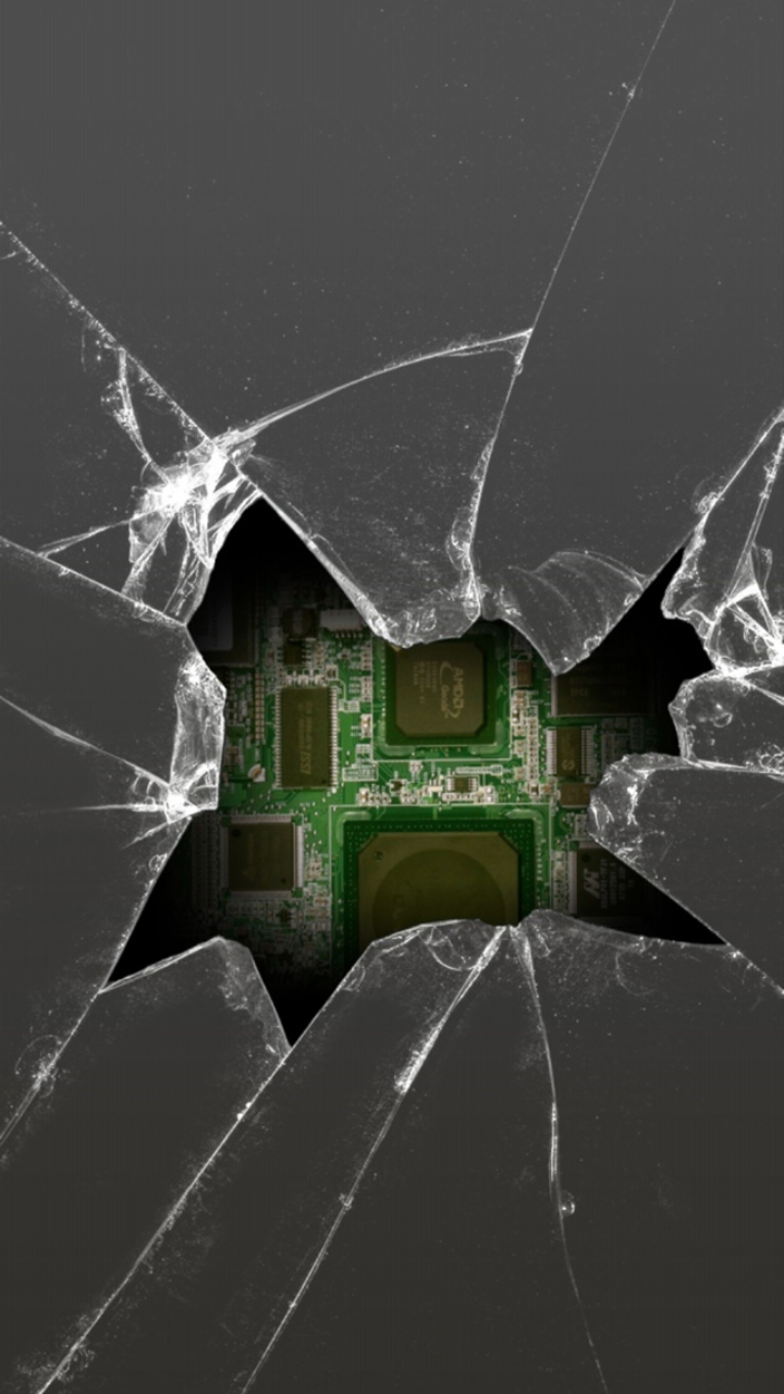 Cracked Screen Wallpaper Android