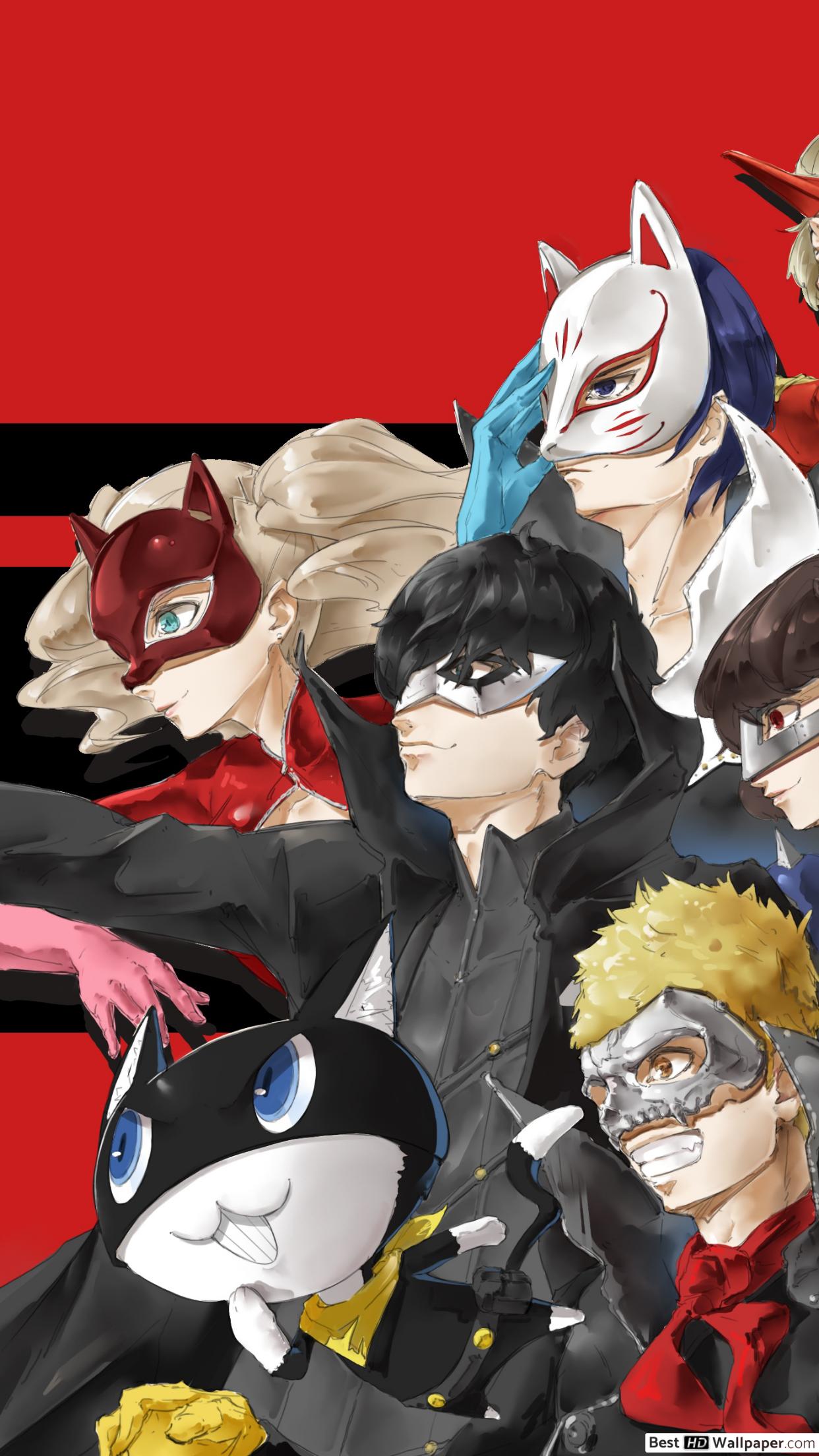 Persona 5 The Animation (All Characters) HD wallpaper download