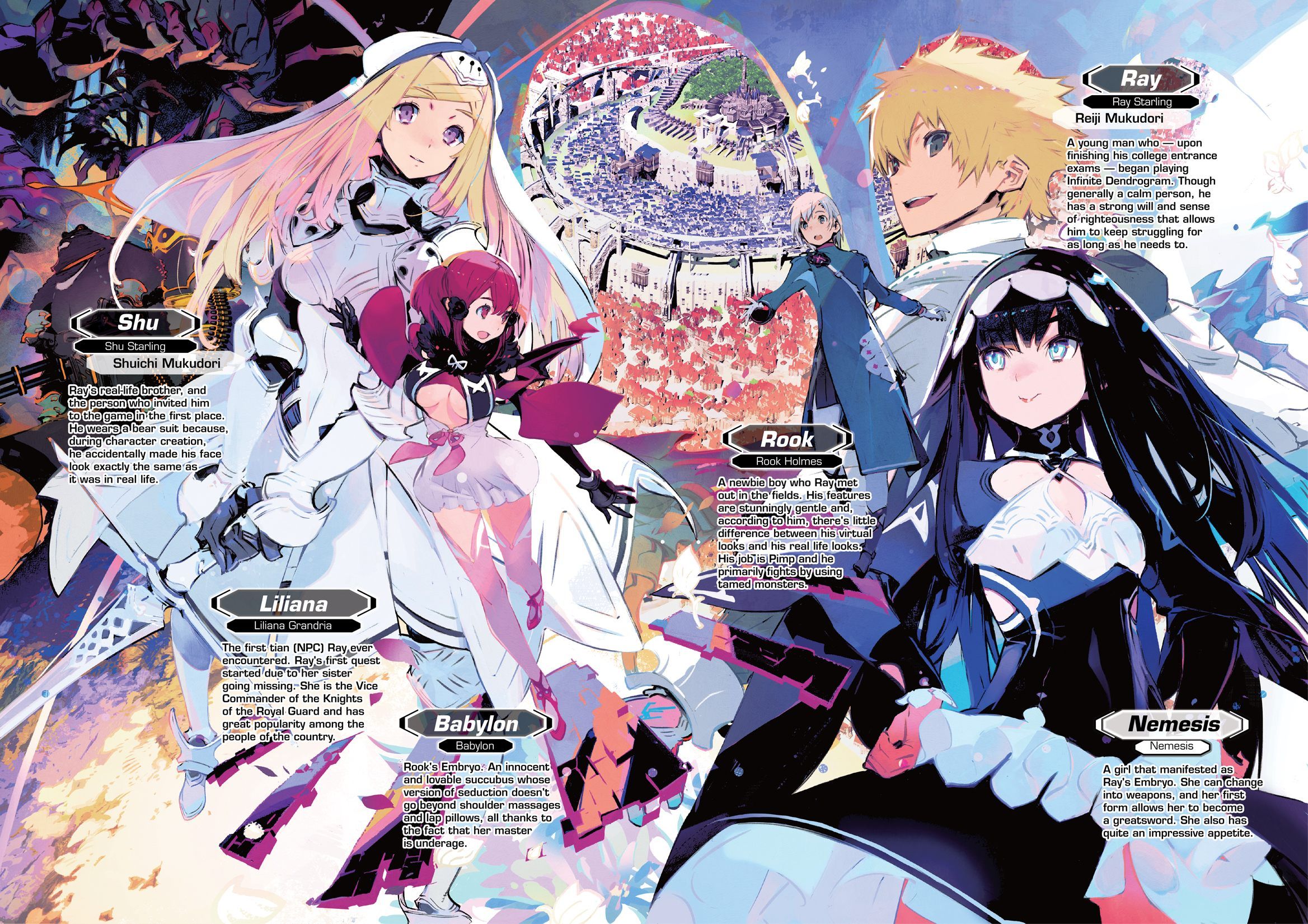 Anime Infinite Dendrogram HD Wallpaper