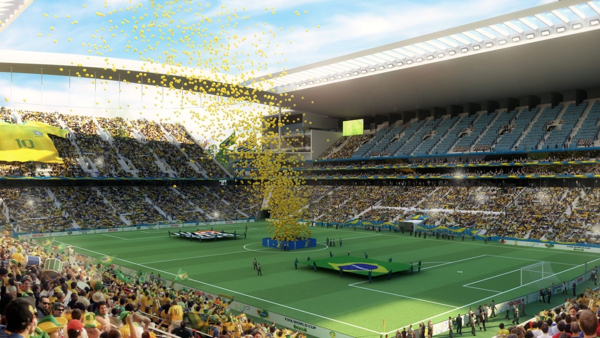 Arena Corinthians World Cup Wallpaper
