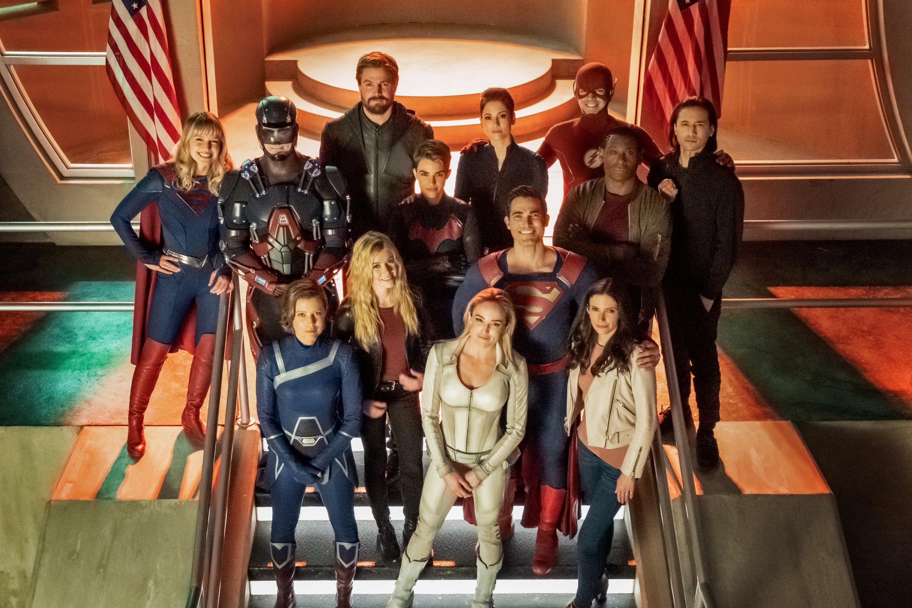 CRISIS ON INFINITE EARTHS: PART ONE First Look Photo Reunite
