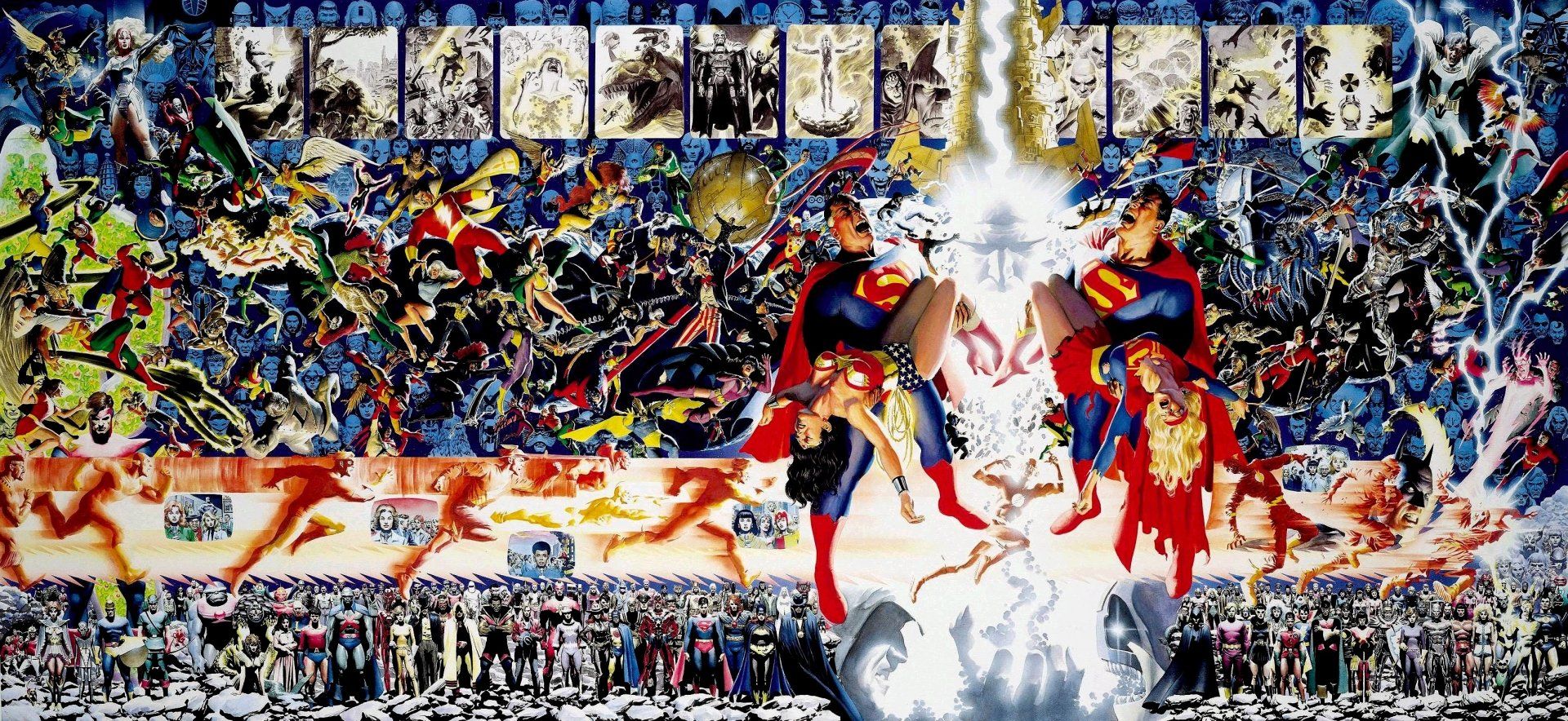 Crisis on Infinite Earths HD Wallpaper