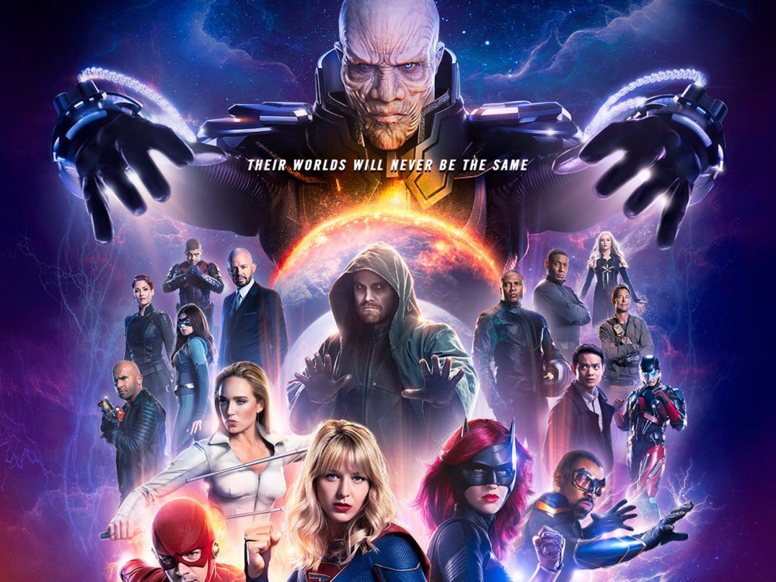 Crisis on Infinite Earths' Poster: CW Reveal Oliver Queen as