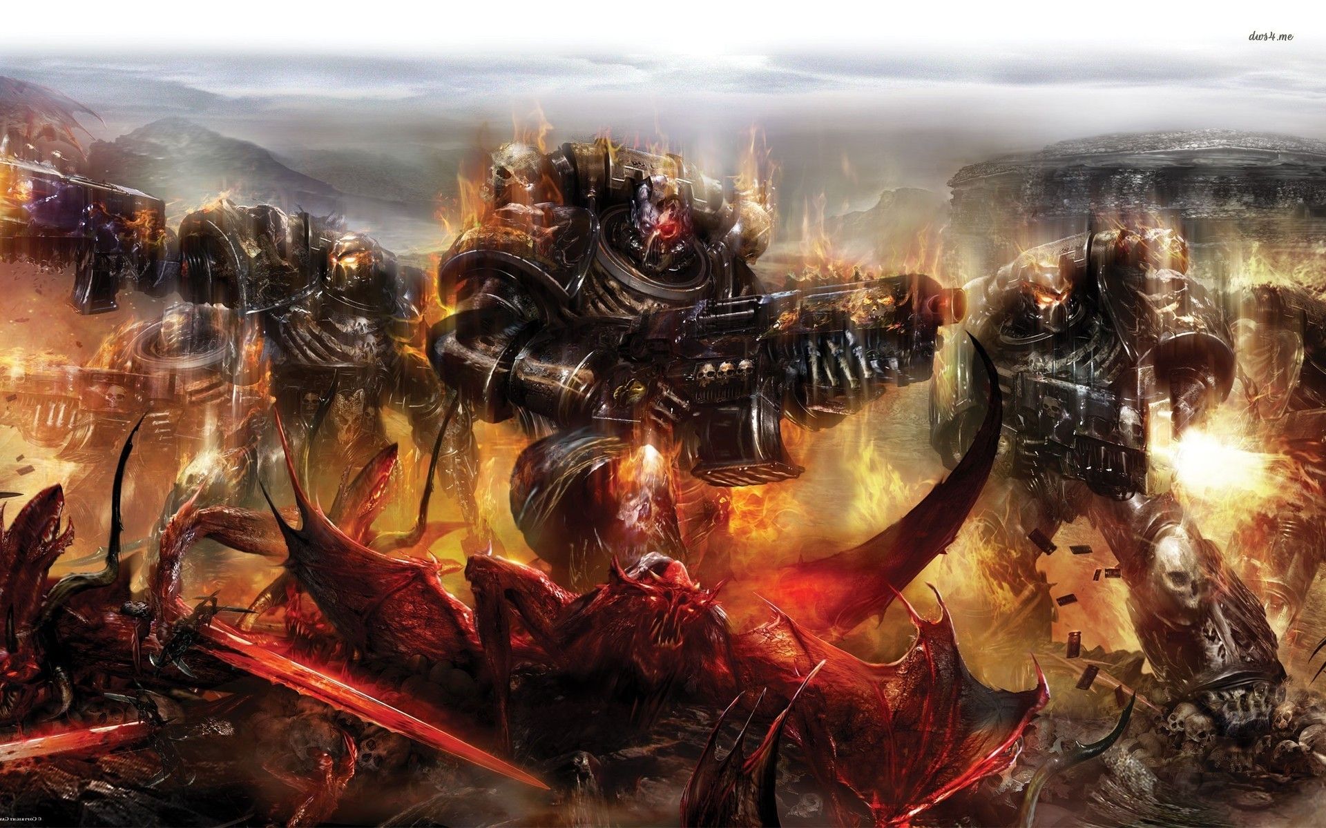 Chaos Space Marine Wallpaper