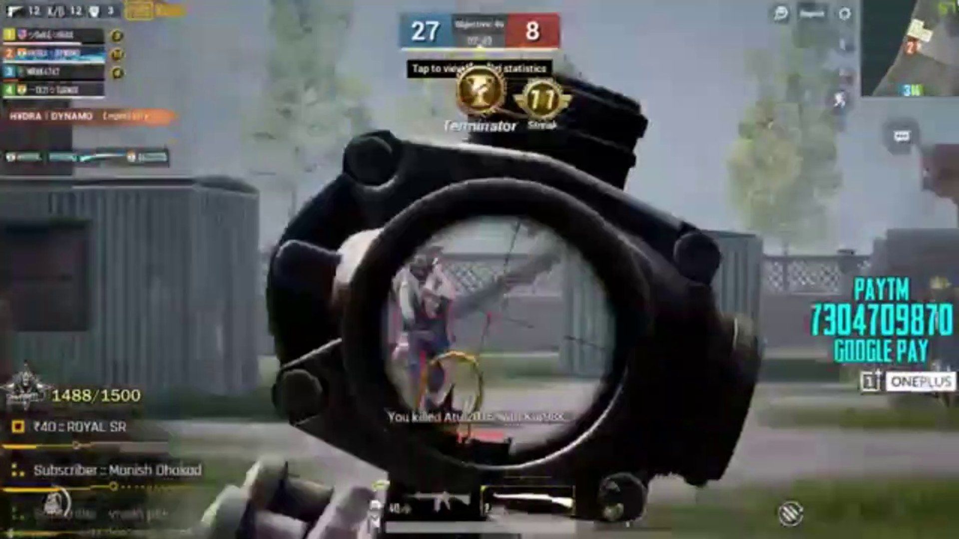 PUBG TDM Match HEADSHOT WITH KAR98